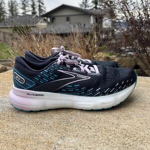 Brooks Glycerin 20 Running Shoes Peacoat/Ocean/Pastel Lilac Women 9.5